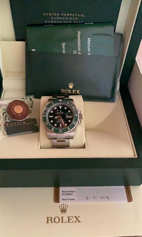 rolex submariner limited edition green